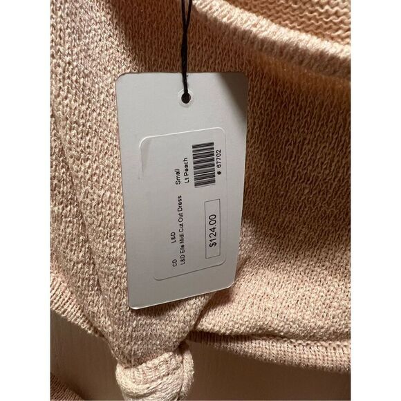 Line & Dot Elle Asymmetric KniT Knotted Midi-Dress NWT $124 - Picture 6 of 8